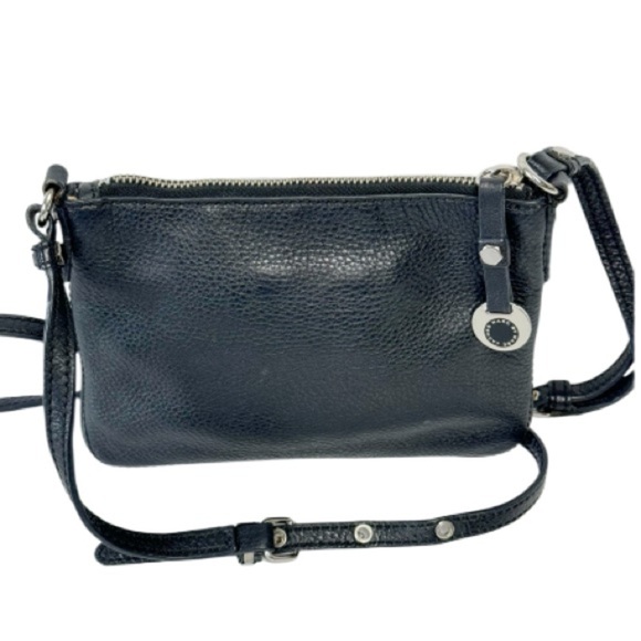 Marc By Marc Jacobs Black Leather Crossbody Zip Closure - Picture 3 of 12